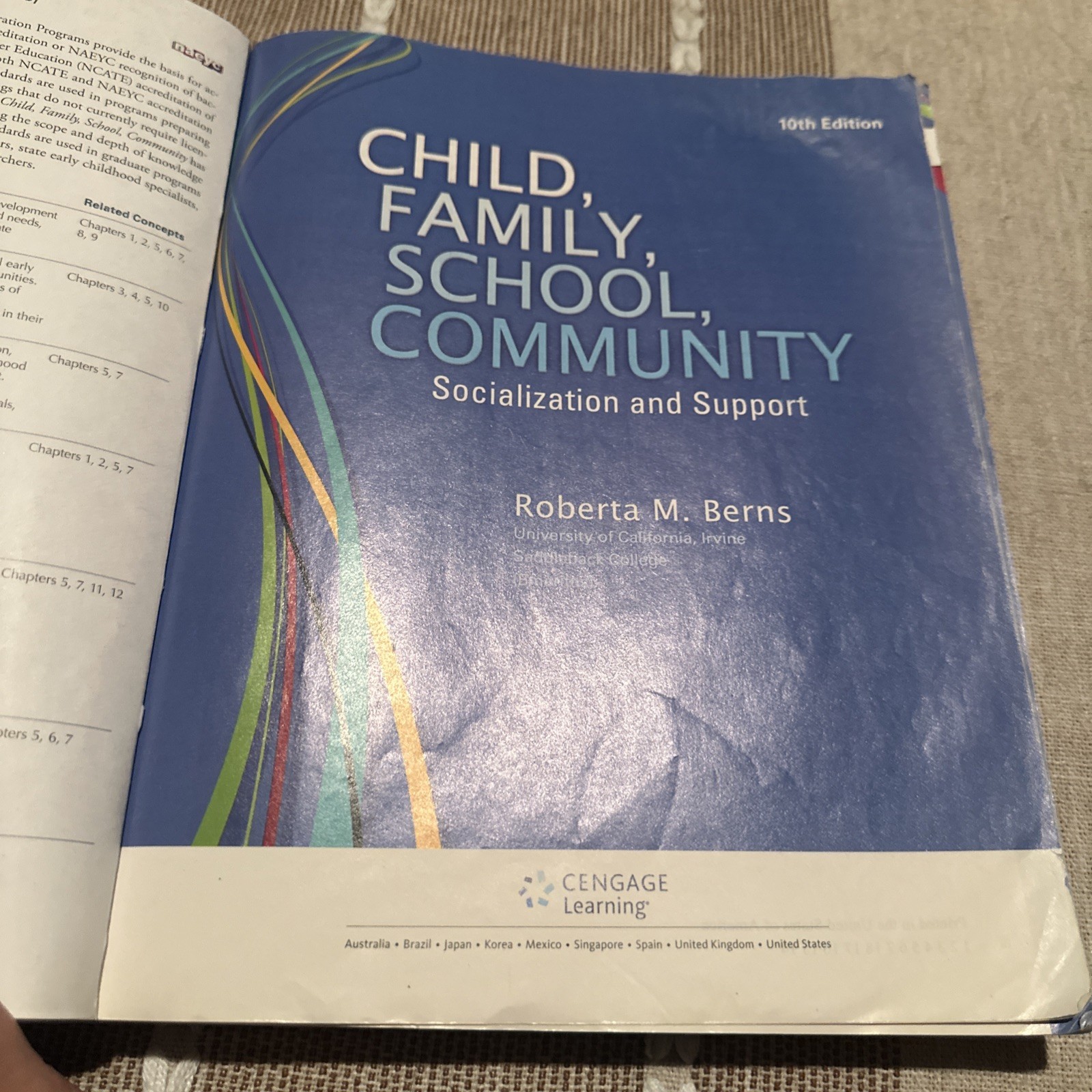 Child Family School Community 10th Ed Roberta M Berns Socialization Textbook