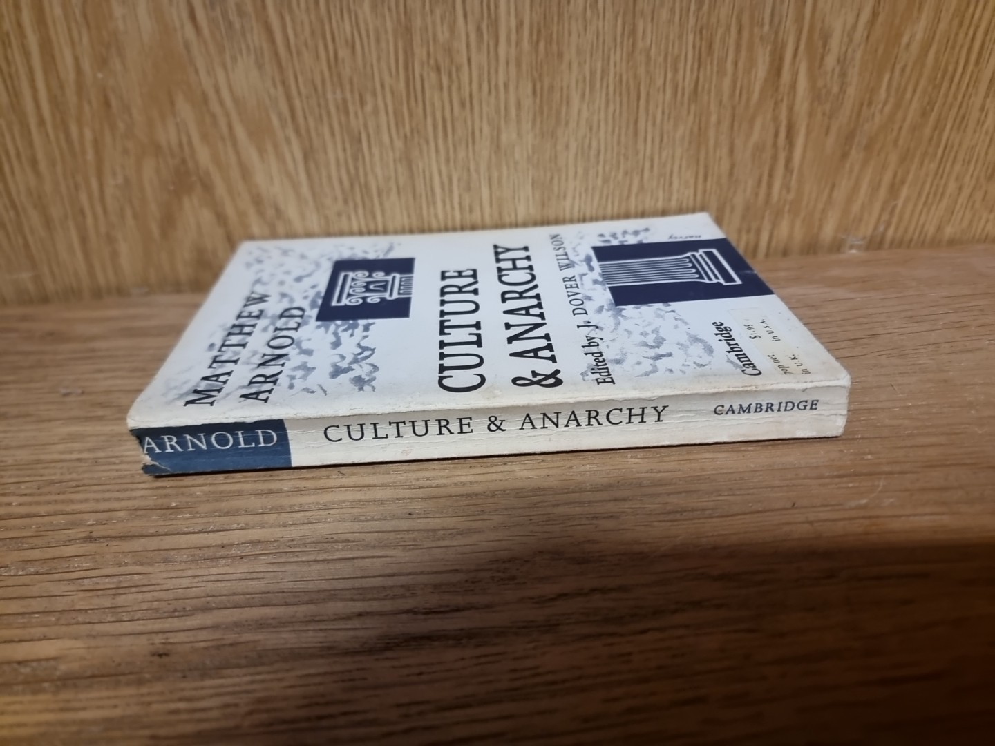 Culture And Anarchy, Matthew Arnold Paperback (Q5)