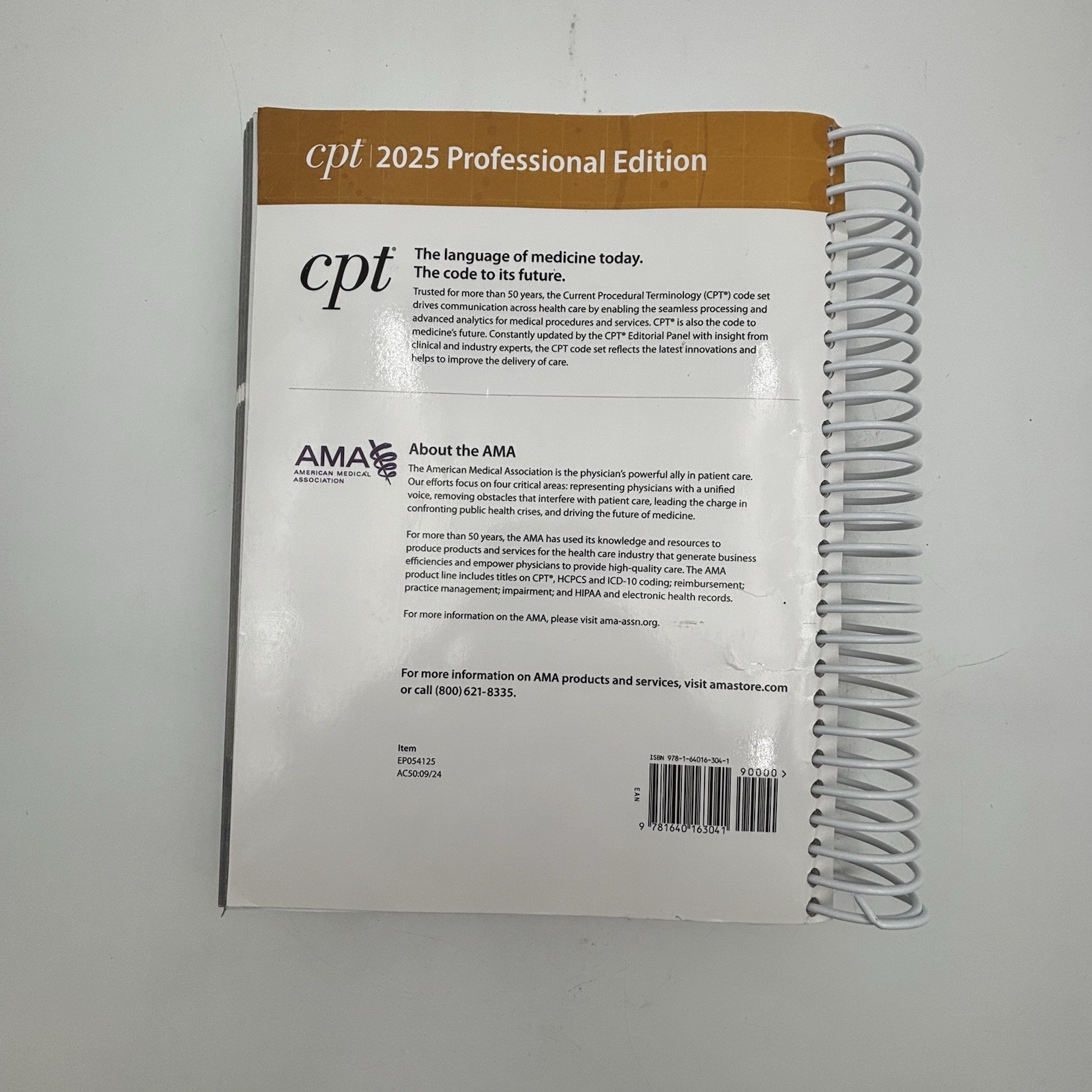 CPT 2025 Professional Edition AMA American Medical Association
