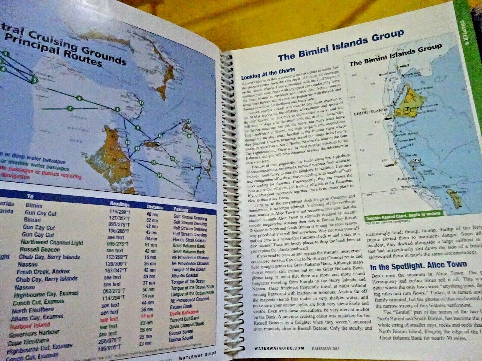 DOZIER’S WATERWAY GUIDE BAHAMAS 2013 By Dozier Media Group & Llc Mint Condition