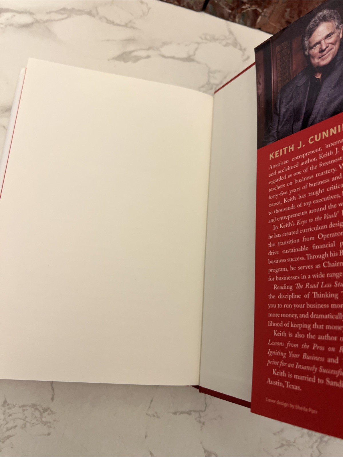 The Road Less Stupid By Keith J. Cunningham-2018 First Edition HCDJ