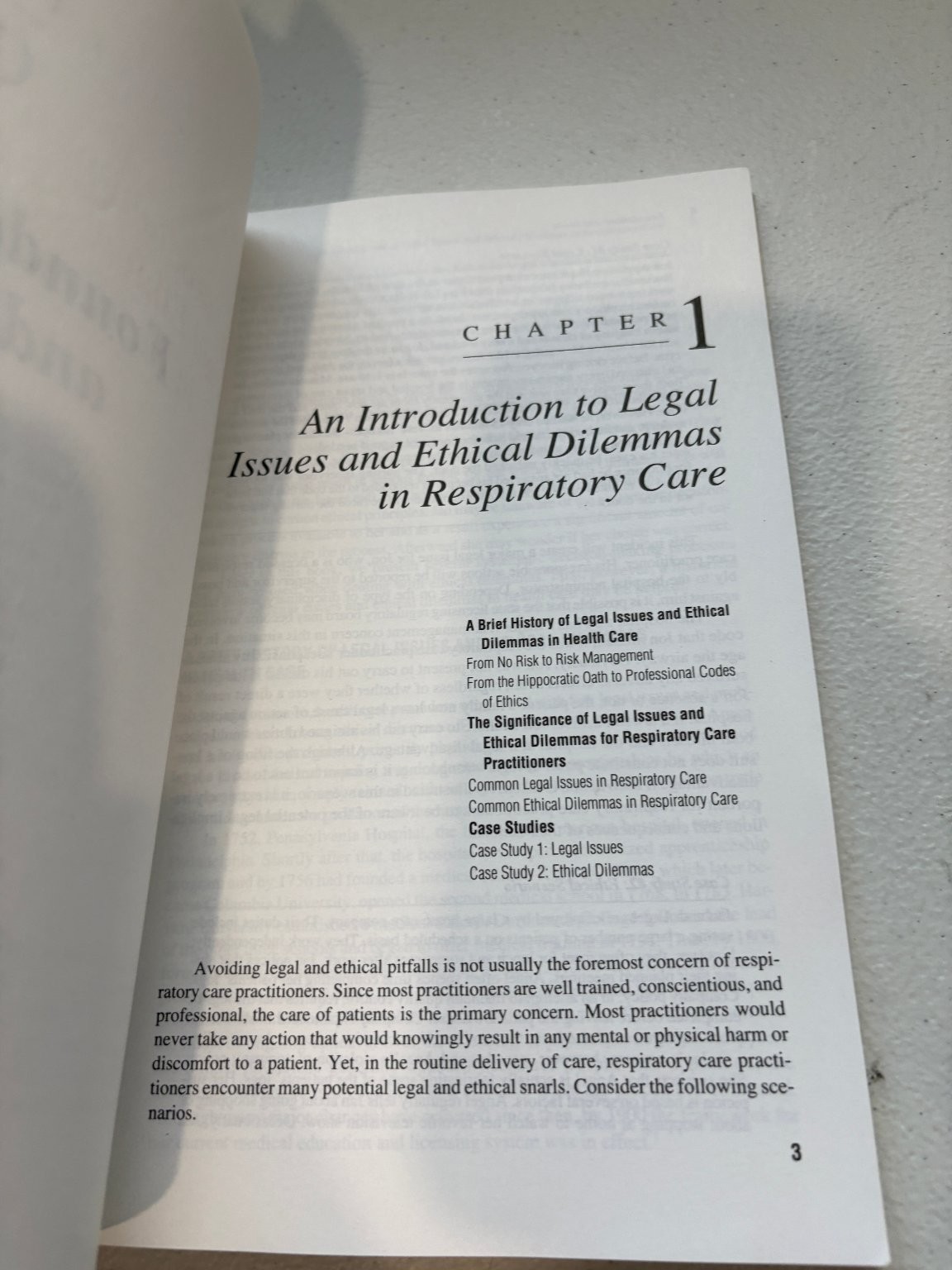 Legal Issues and Ethical Dilemmas in Respiratory Care Carroll 1996 F.A. Davis