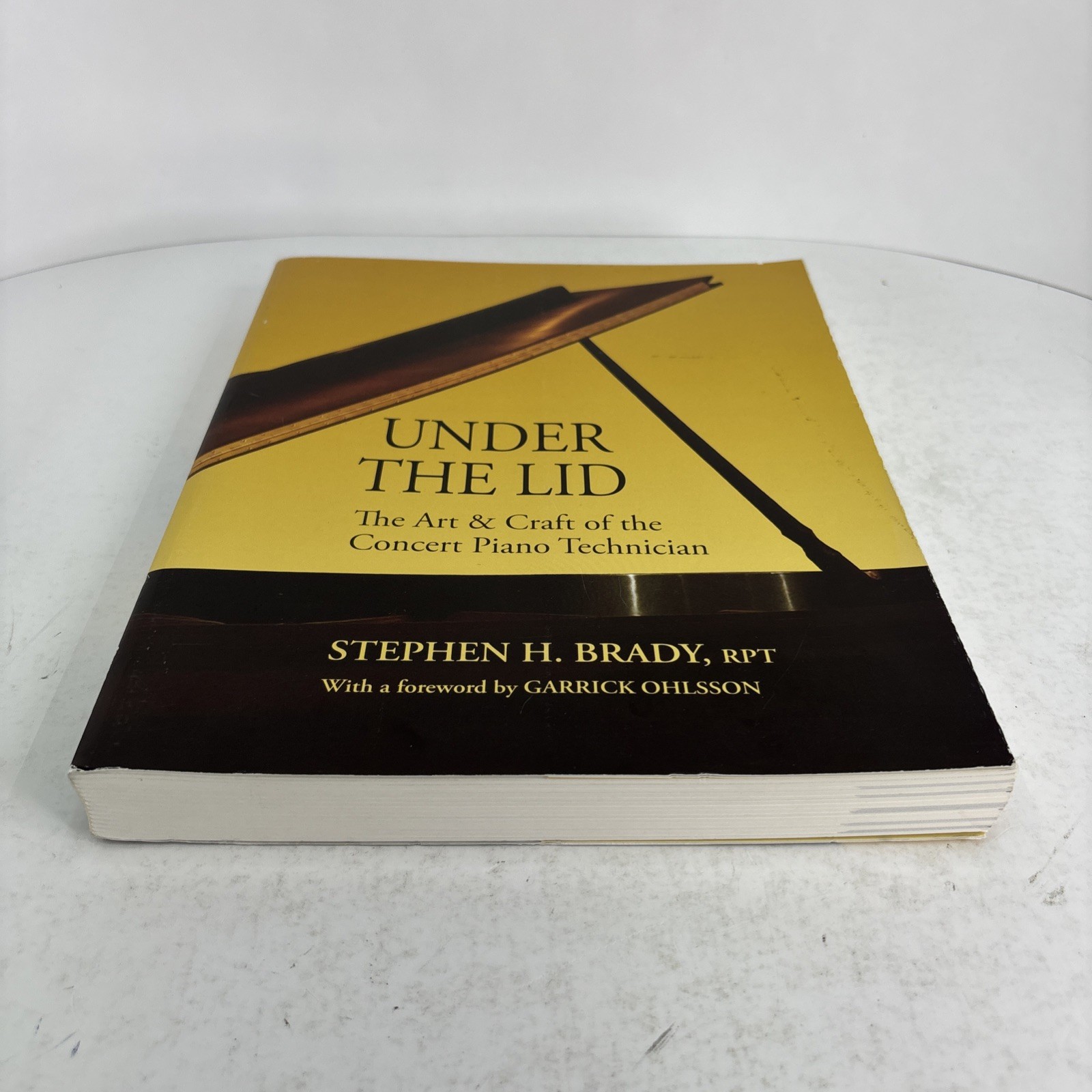 Under The Lid: The Art & Craft Of The Concert Piano Technician by Brady