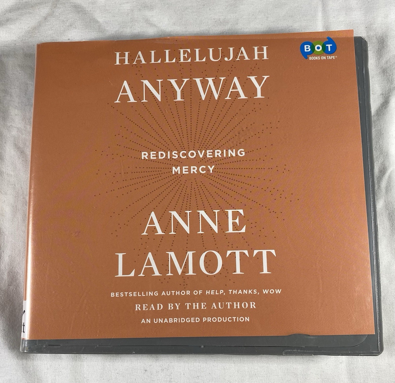 Hallelujah Anyway by Anne Lamott Audiobook 3 CDs Ex Library Discs