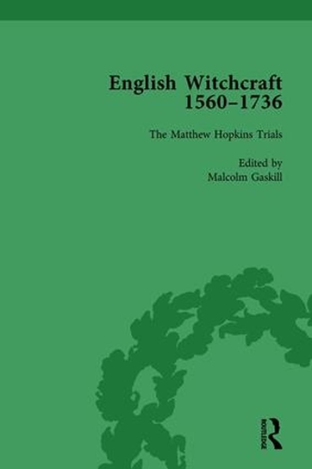 English Witchcraft, 1560-1736, vol 3 by James Sharpe (English) Hardcover Book