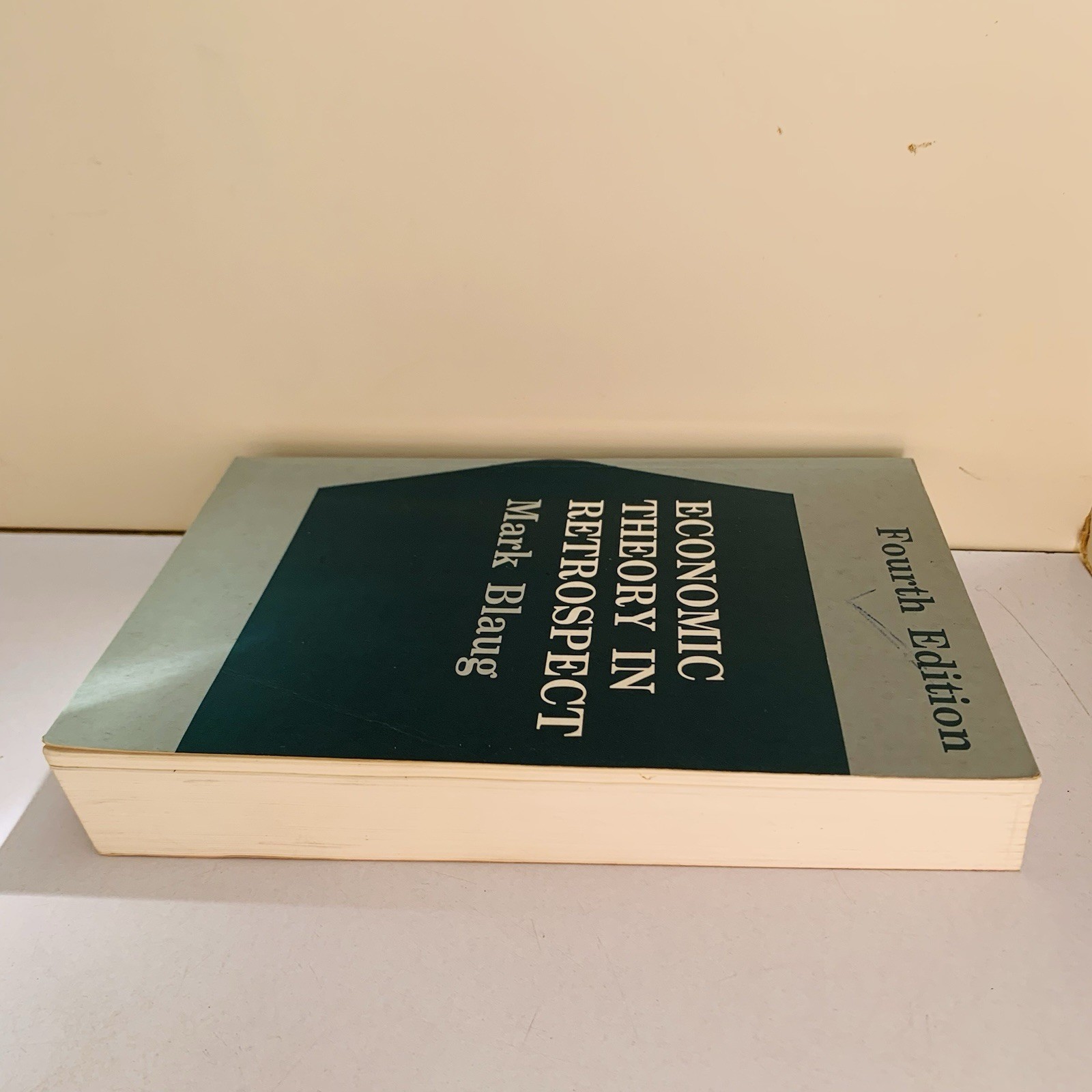 Economic Theory in Retrospect by Mark Blaug Fourth Edition Paperback Book 1990