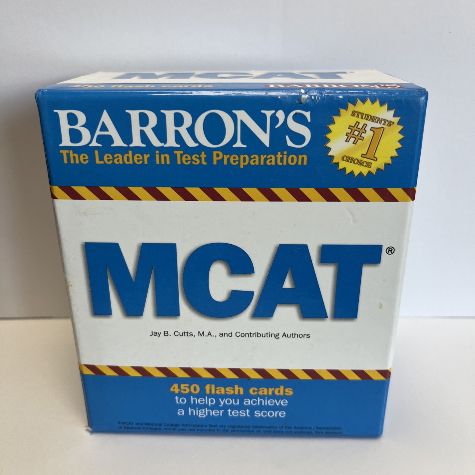 Barron’s Test Prep Ser.: MCAT Flash Cards – 2015