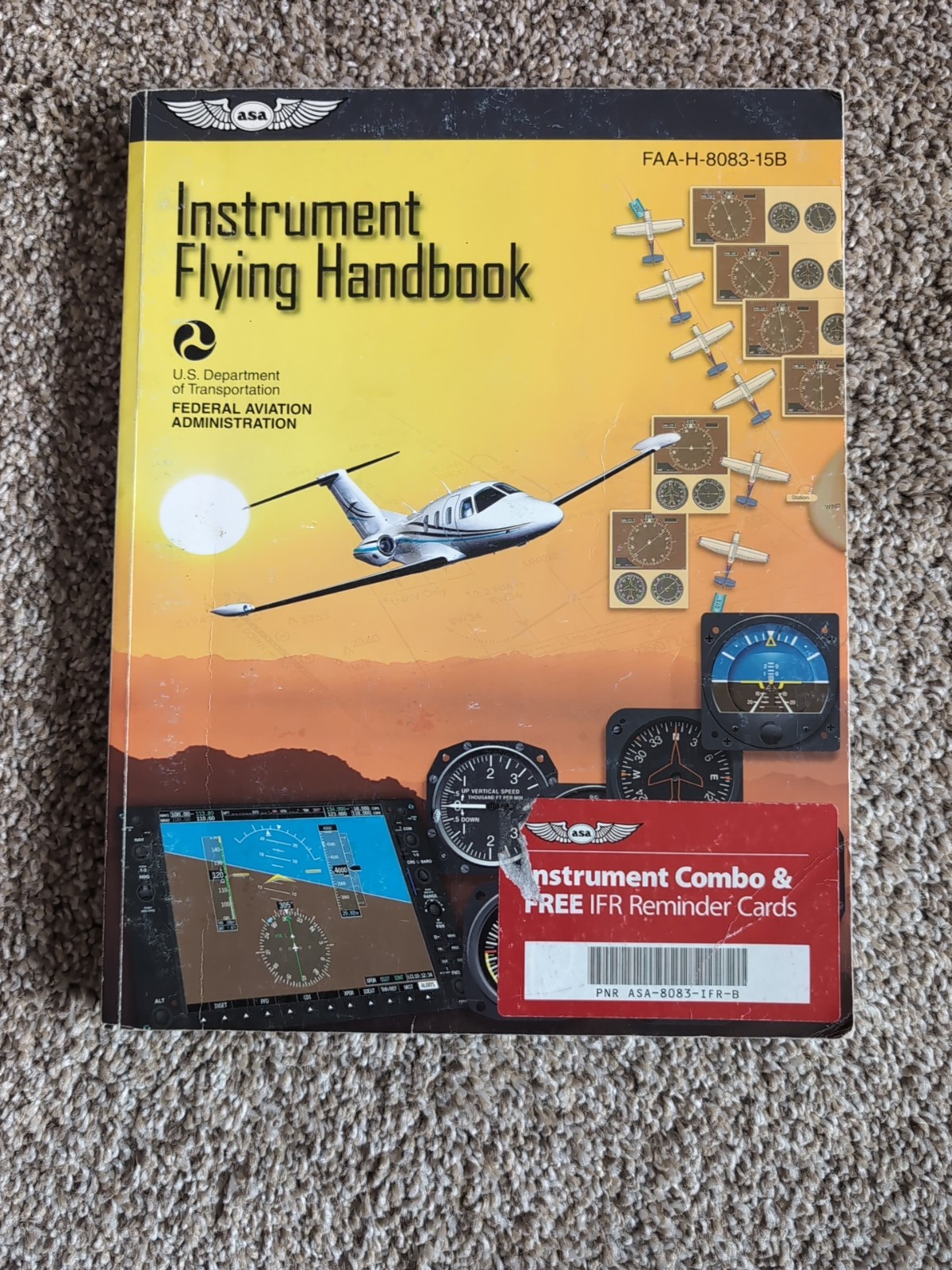 FAA Instrument Flying Handbook: FAA-H-8083-15B, ASA publication, Used