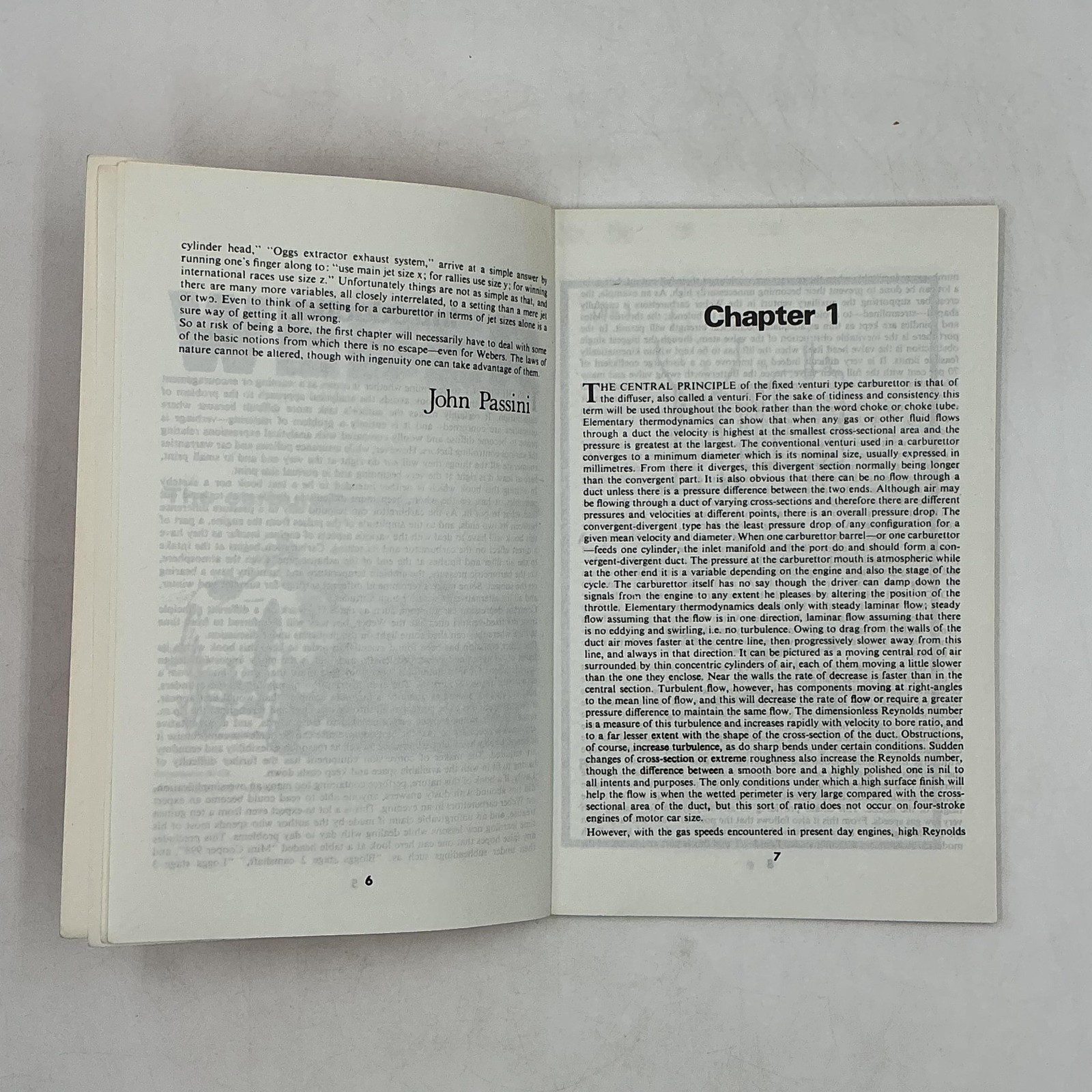 Vintage WEBER CARBURETTORS John Passini Paperback 1973 United Kingdom 2 Vols