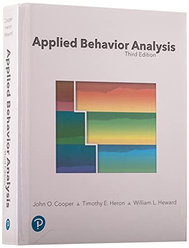 Applied Behavior Analysis [Hardcover] [2019] Cooper, John;