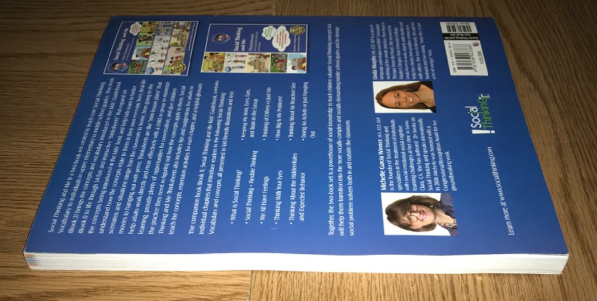 SOCIAL THINKING AND ME BOOK 2 ONLY THINKSHEETS FOR EMOTIONAL LEARNING