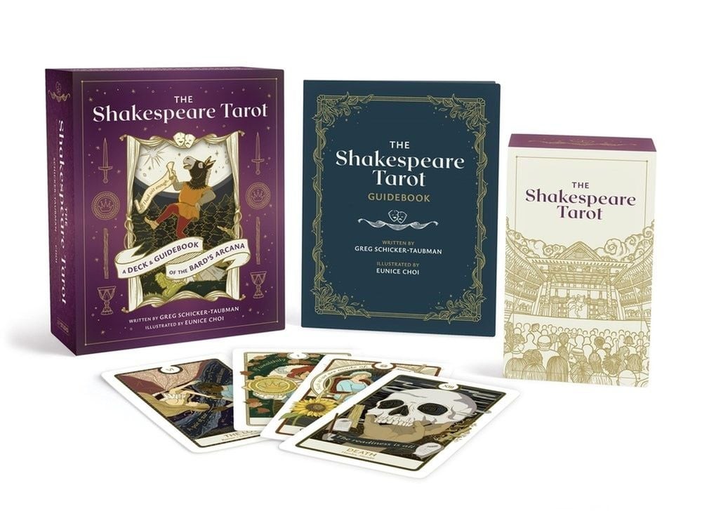 The Shakespeare Tarot: A Deck & Guidebook of the Bard’s Arcana by Greg Schicker-