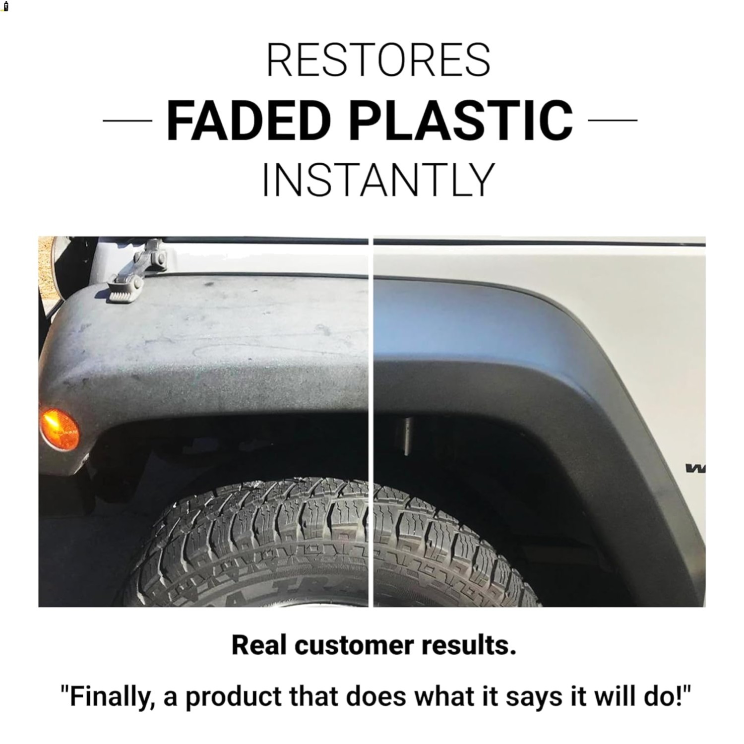 User-Friendly Plastic and Trim Restorer | 8 Oz | No Oily Mess, Guaranteed!