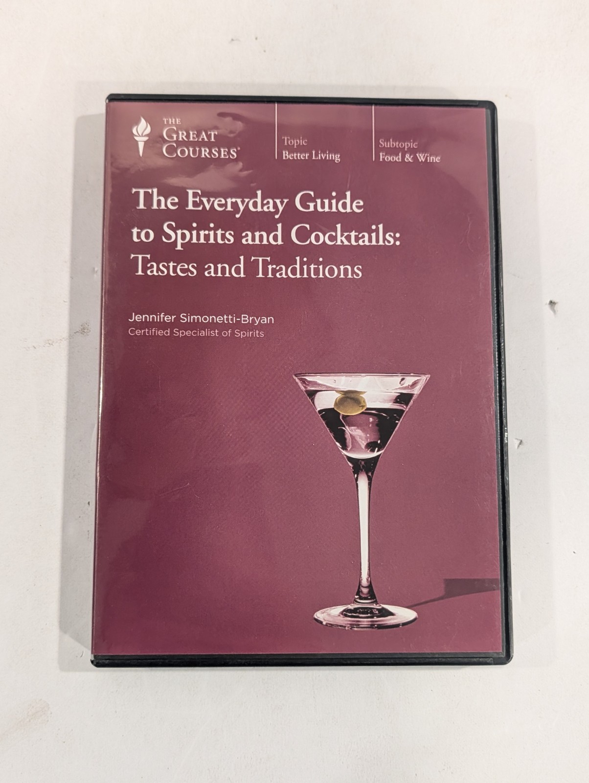 5 Lot Of Great Courses DVDs | Food & Wine, Photography, English, Religion