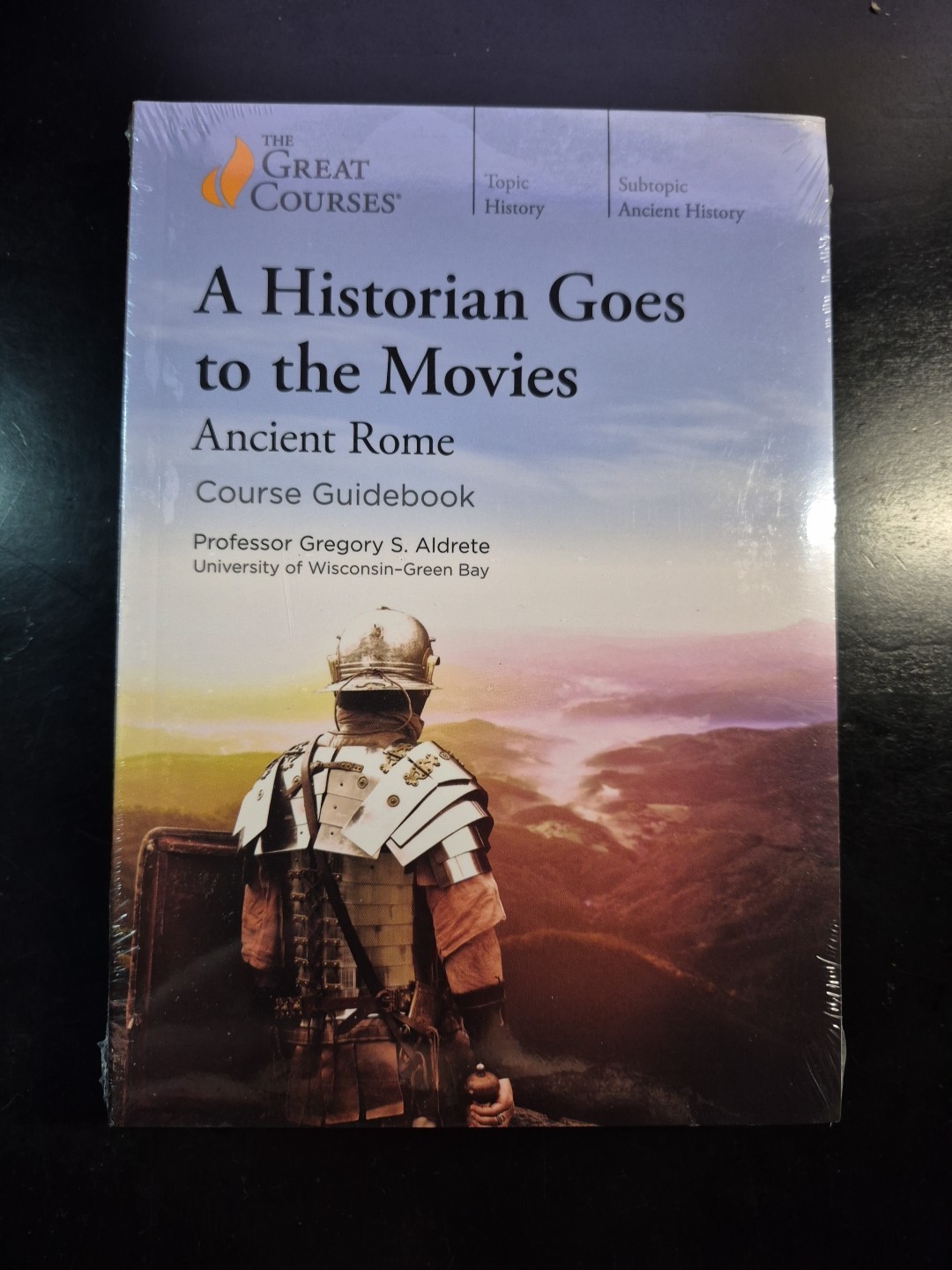 The Great Courses – A Historian Goes to the Movies Ancient Rome Book & DVD Set
