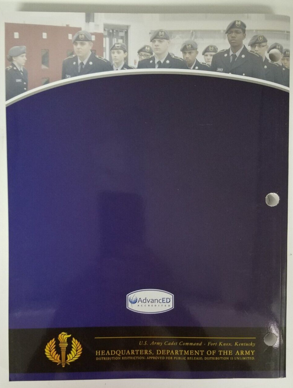 Army JROTC Leadership Education & Training Unit 1: Let 1 Cadet Notebook