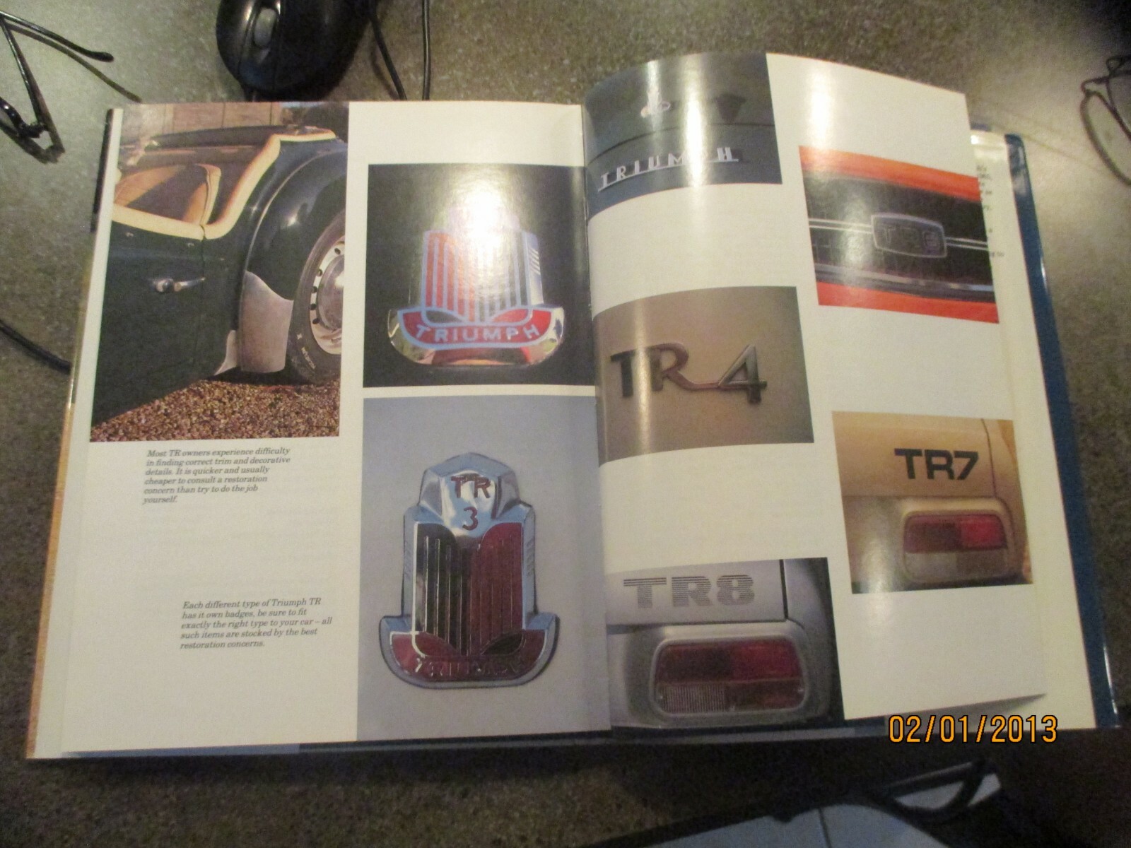 Nice Used “Triumph TRs the Complete Story” by Graham Robson,Crowood Press 1st Ed