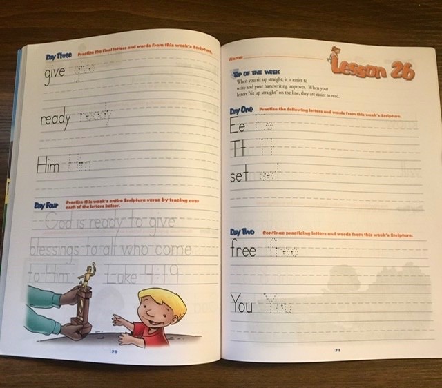 Handwriting Level B Student Worktext – Manuscript (Like New)