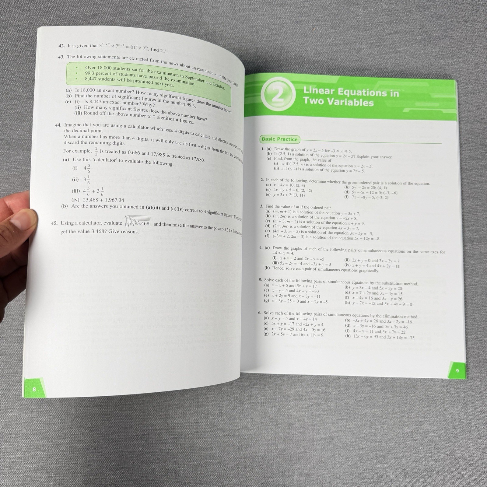 Singapore Math – Dimensions Math 8A & 8B Textbook Supplements Only, Paperback