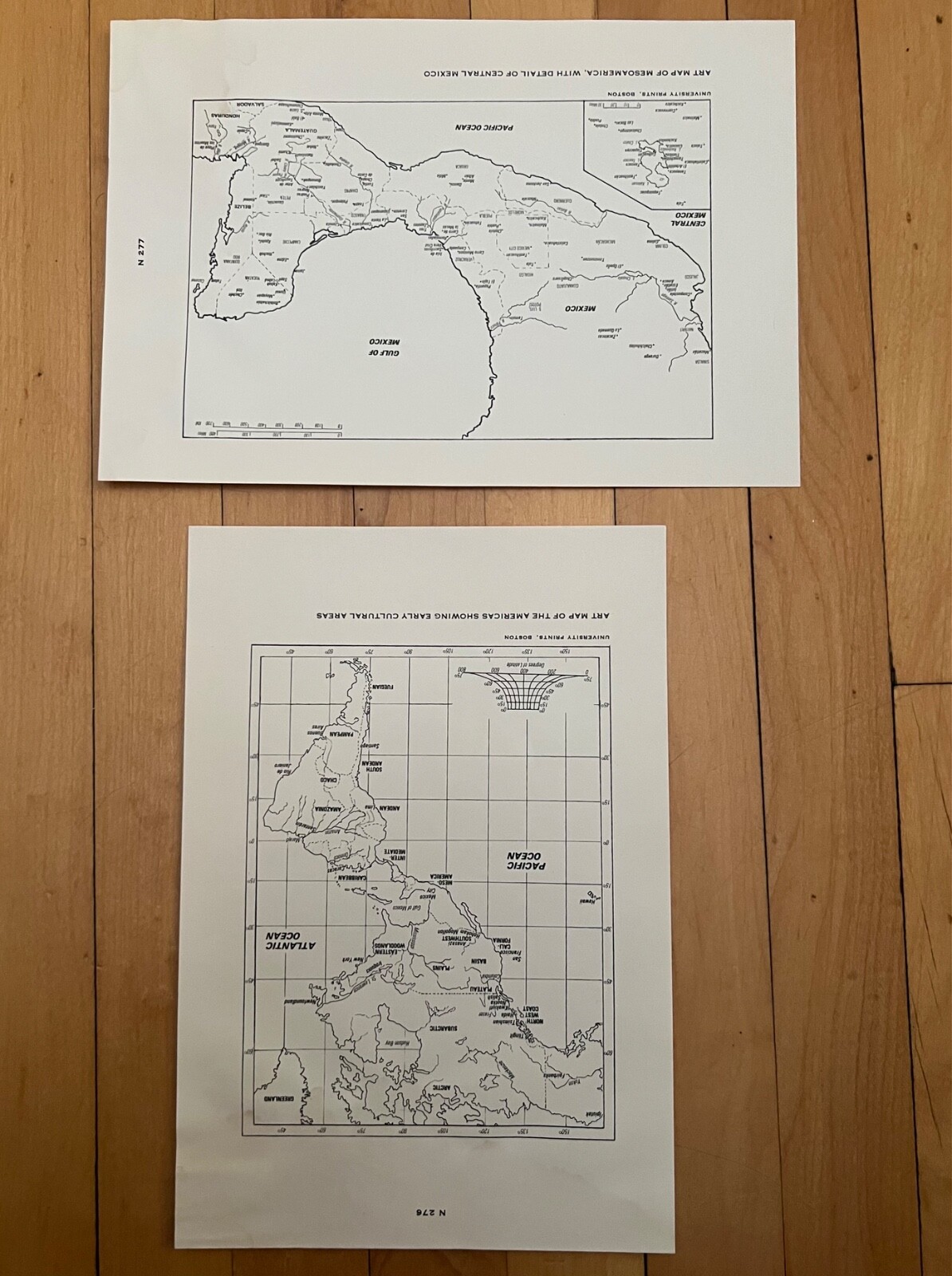 Special Study Set Fine Art Reproductions Mesoamerican Art – 120 Prints 8×5.5 in