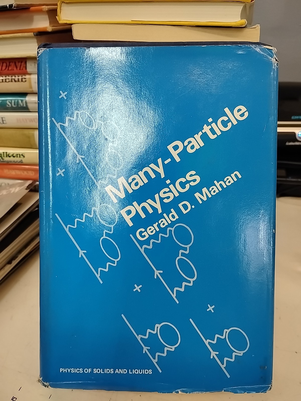 Many-Particle Physics by Gerald D. Mahan Blue Hardcover
