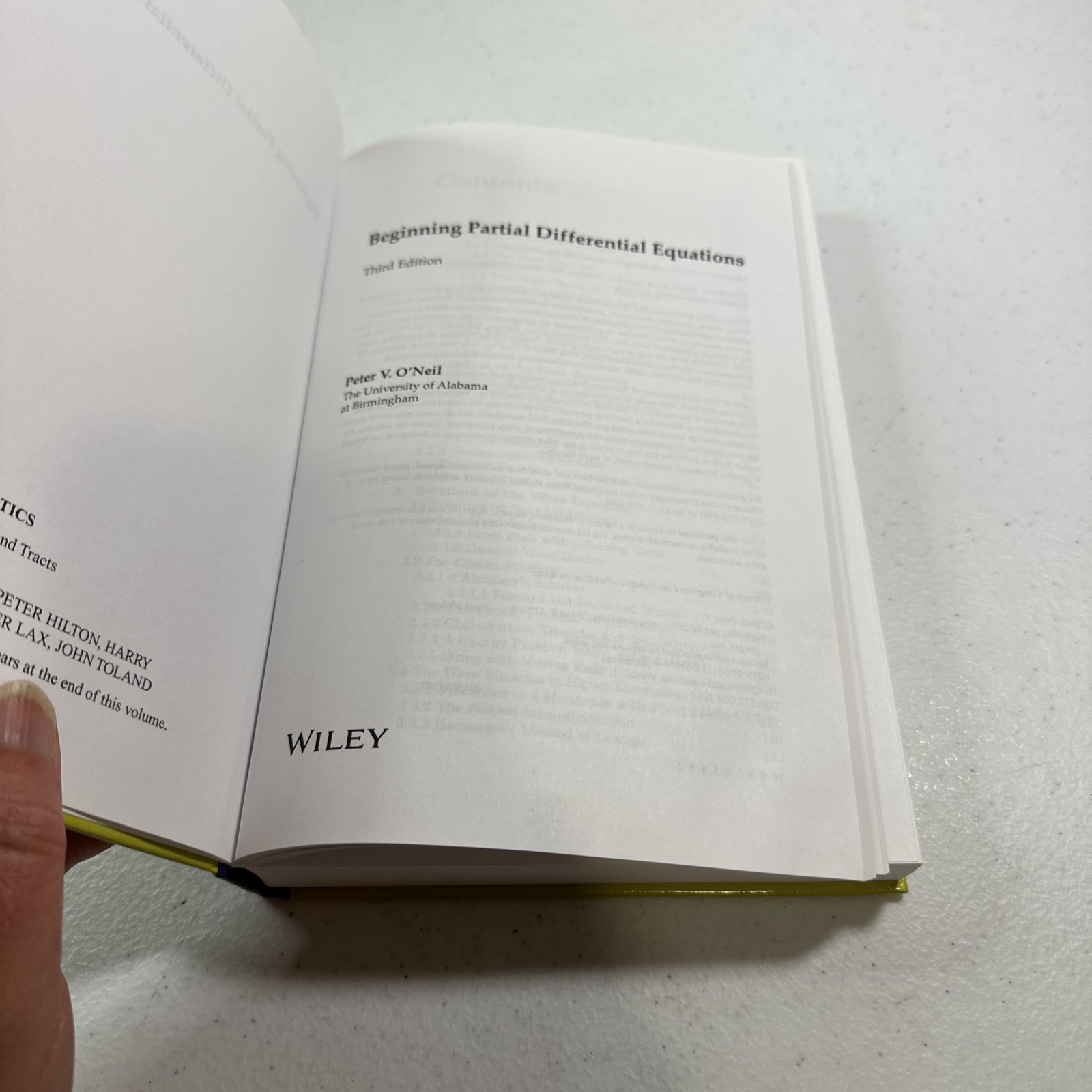 Beginning Partial Differential Equations (Pure and Applied Mathematics: A Wiley