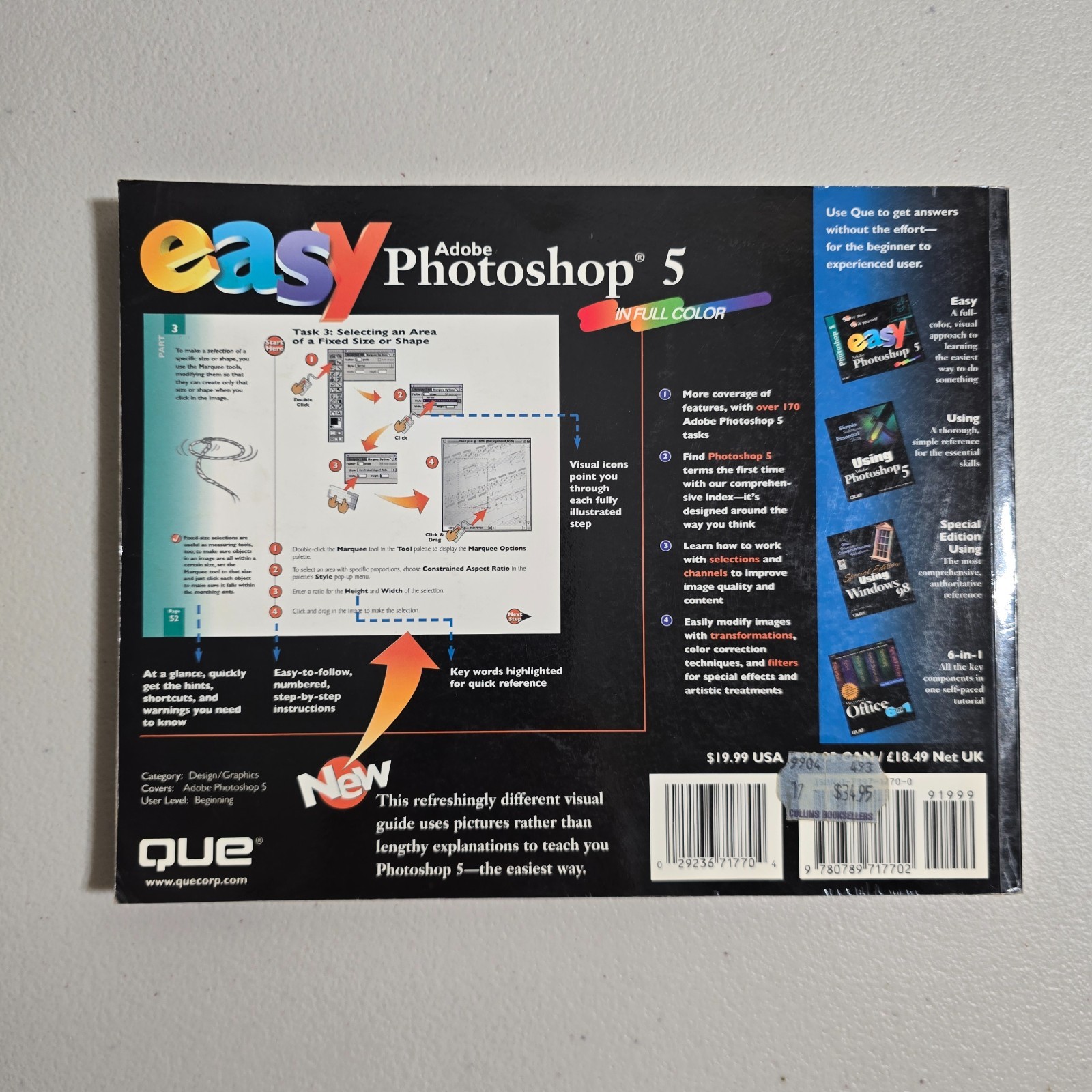 Easy Adobe Photoshop 5 by Kate Binder – Paperback