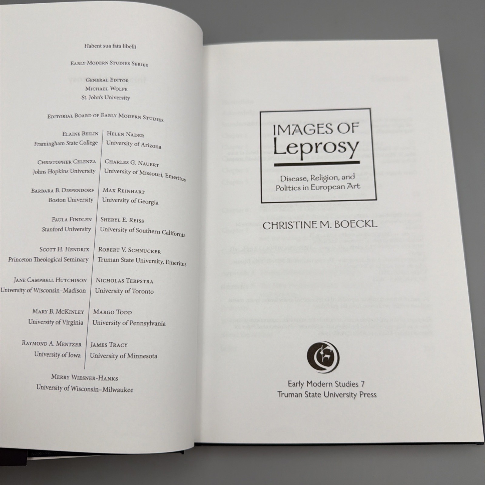 NEW! Images of Leprosy Disease Religion and Politics in European Art • Boeckl