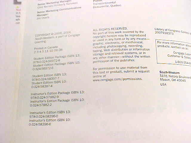 College Book Longenecker Small Business Management 14e 744 Pages Printed Canada