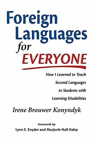 Foreign Languages for – Paperback, by Konyndyk Irene Brouwer – Very Good