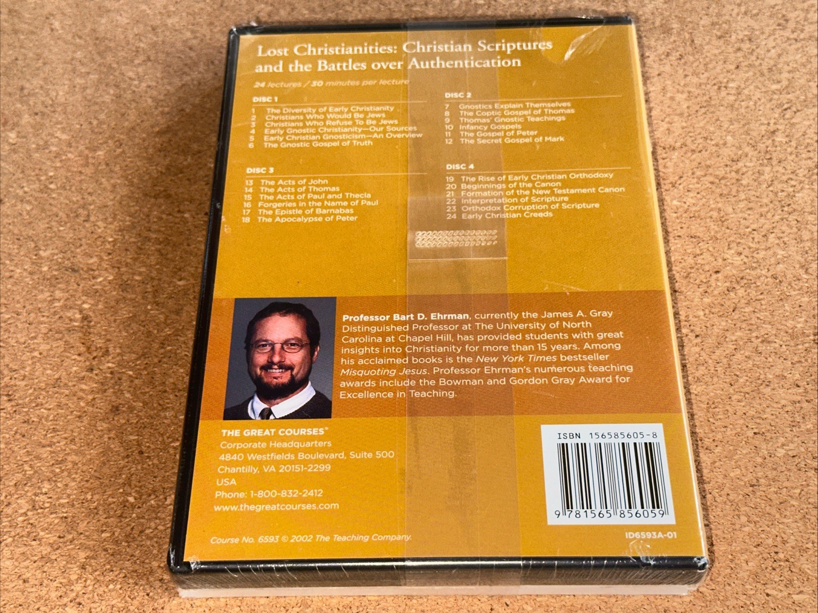 SEALED The Great Courses – Christian Scriptures and Battles Over Authentication