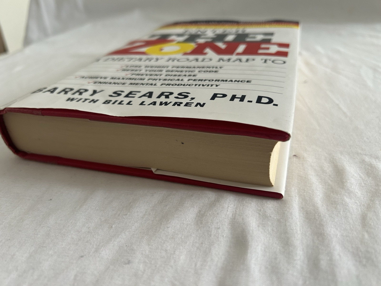 Enter The Zone by Barry Sears, Ph.D. First Edition Hardcover