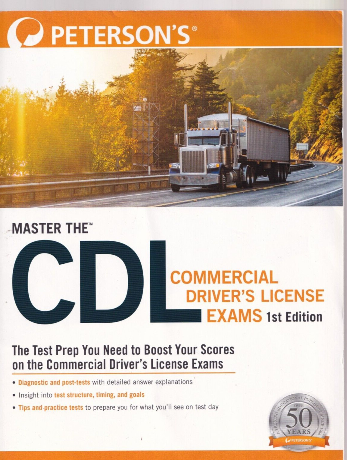 MASTER THE CDL COMMERCIAL DRIVER’S LICENSE EXAMS (2022 Paperbound){R1}