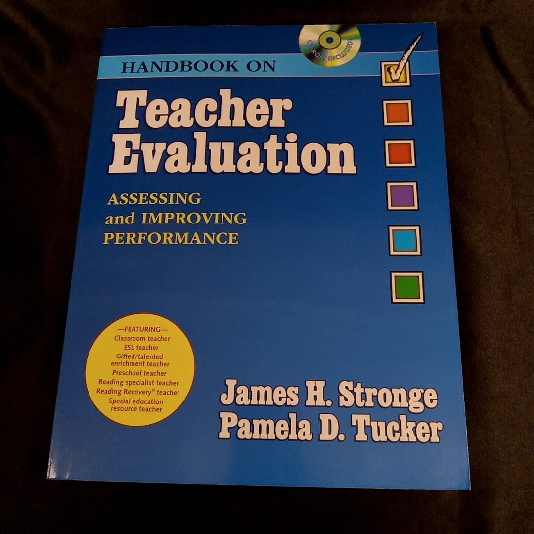 Handbook on Teacher Evaluation Stronge Tucker 2003 Routledge CD-ROM K-12 Admin