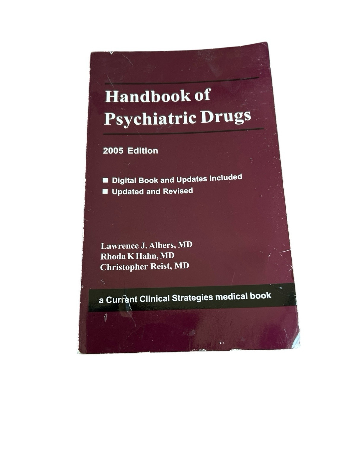 Current Clinical Strategies Medical Bks Ser.: Handbook of Psychiatric Drugs,…