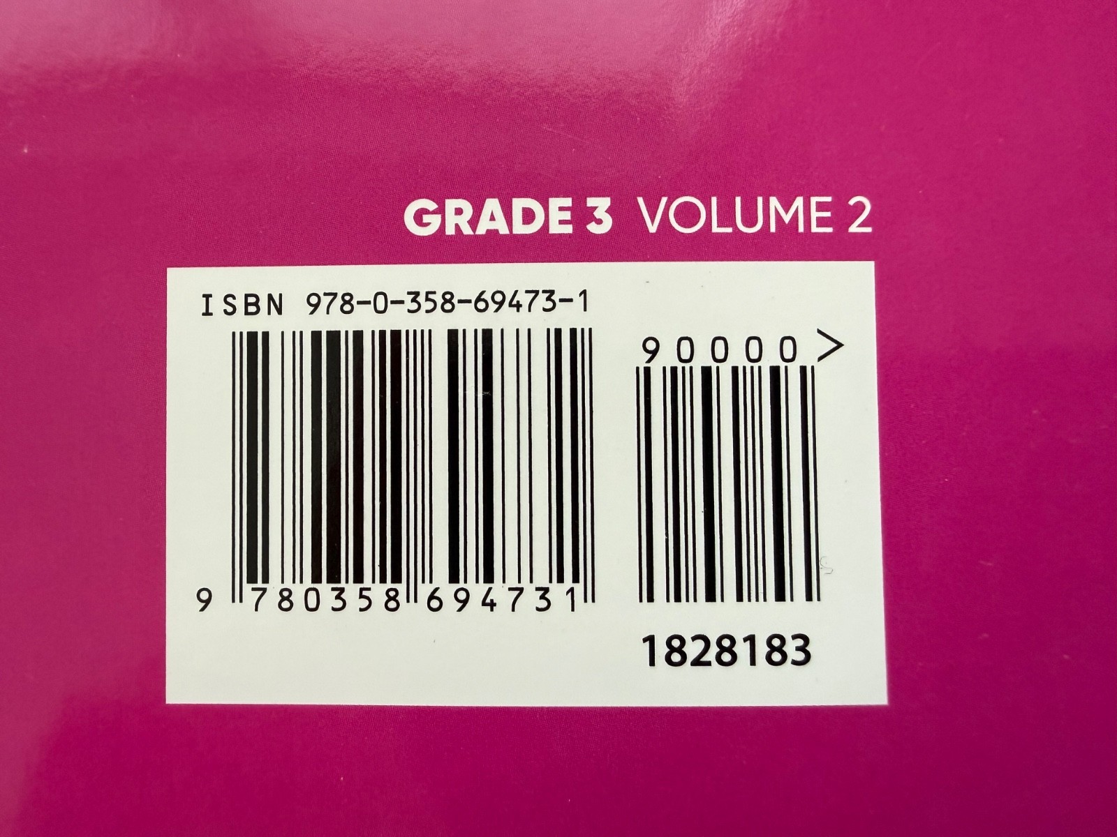 NEW – 3rd Grade 3 – Go Math! Book – 2023 Student Edition Set – Volume 1 & 2 Set