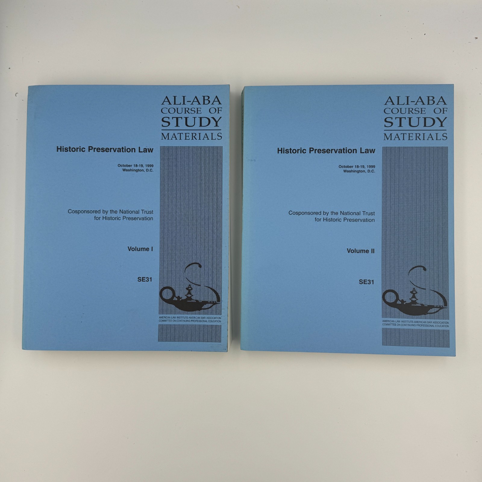 Historic Preservation Law 2 Volume Set ALI-ABA Course of Study Materials SE31