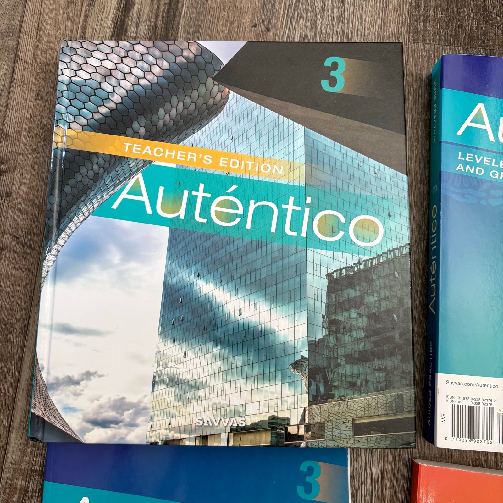 Savvas Autentico Level 3 Teacher’s Edition Workbooks Lot