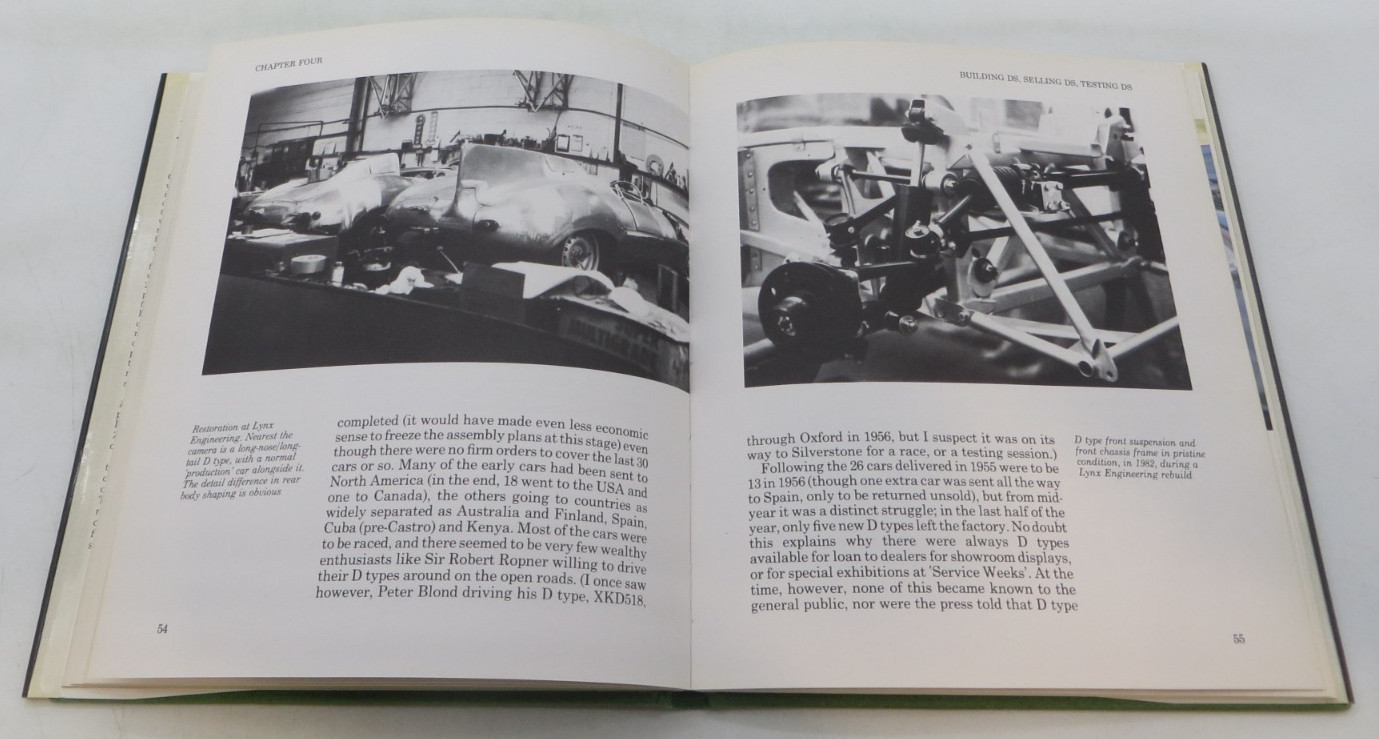 JAGUAR D TYPE & XKSS Osprey AutoHistory by Graham Robson (1983, Hardcover Book)