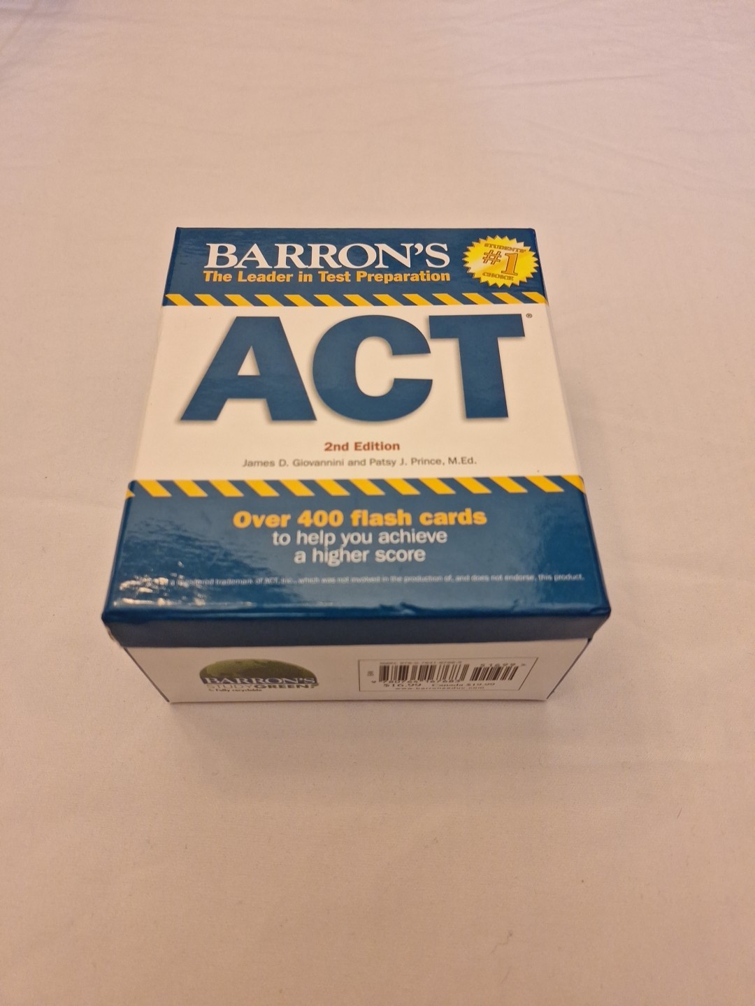 Barron’s Test Prep Ser.: Barron’s ACT Flash Cards 
