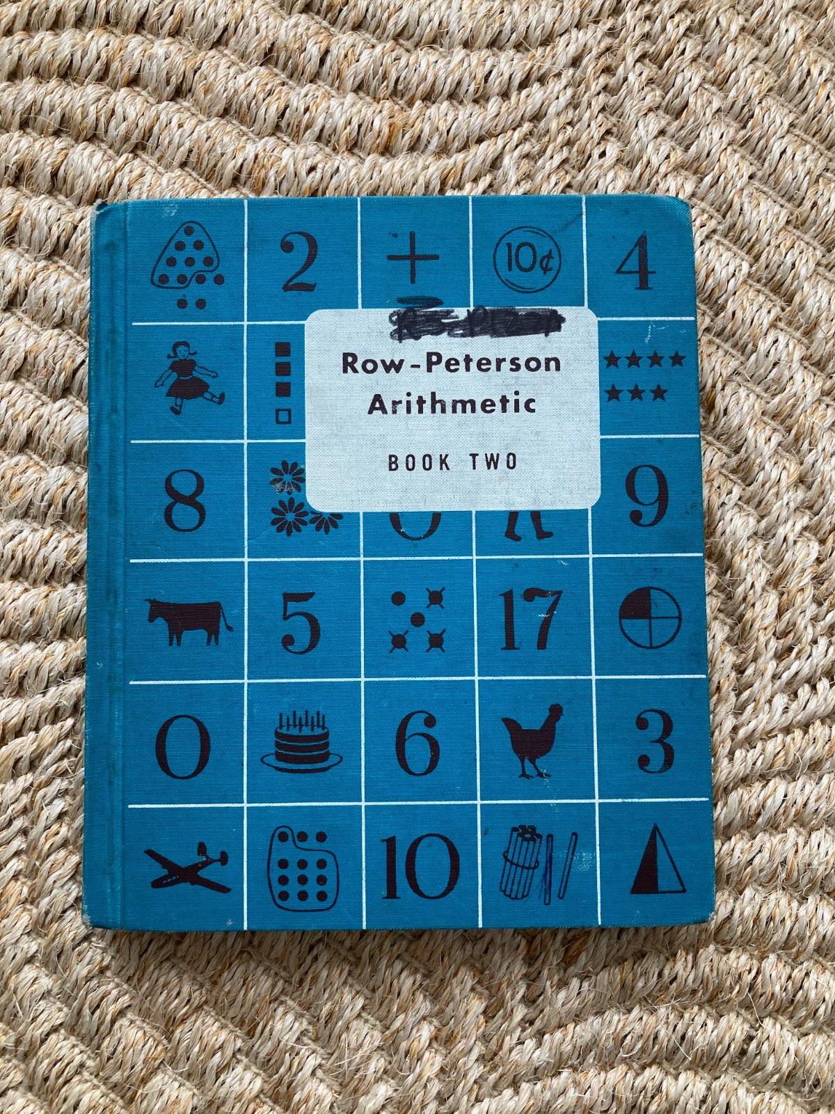 Row Peterson Arithmetic Second Edition Book Two – 1951, Hardcover