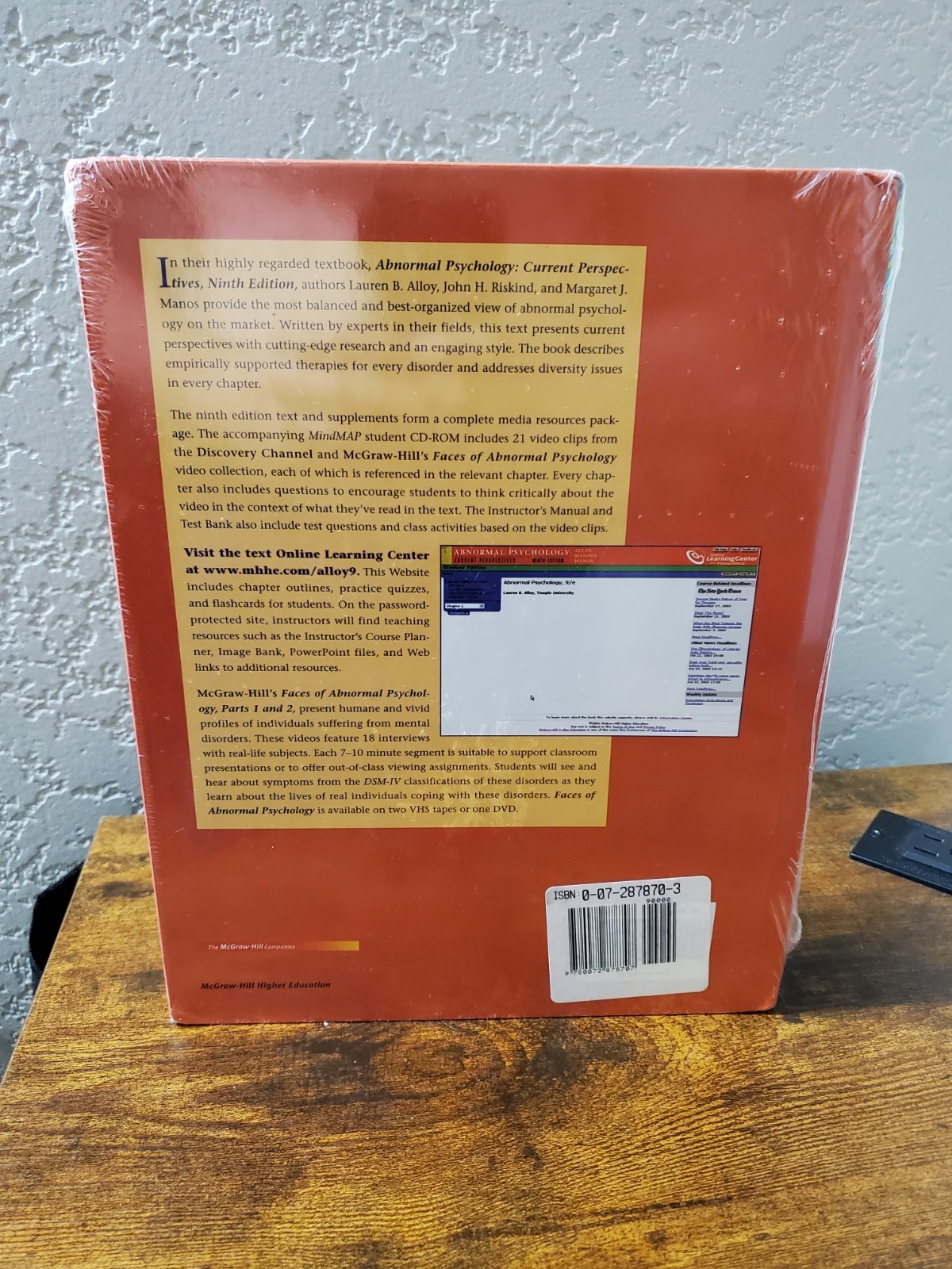 Abnormal Psychology: Current Perspectives 9th Edition by Lauren B. Alloy