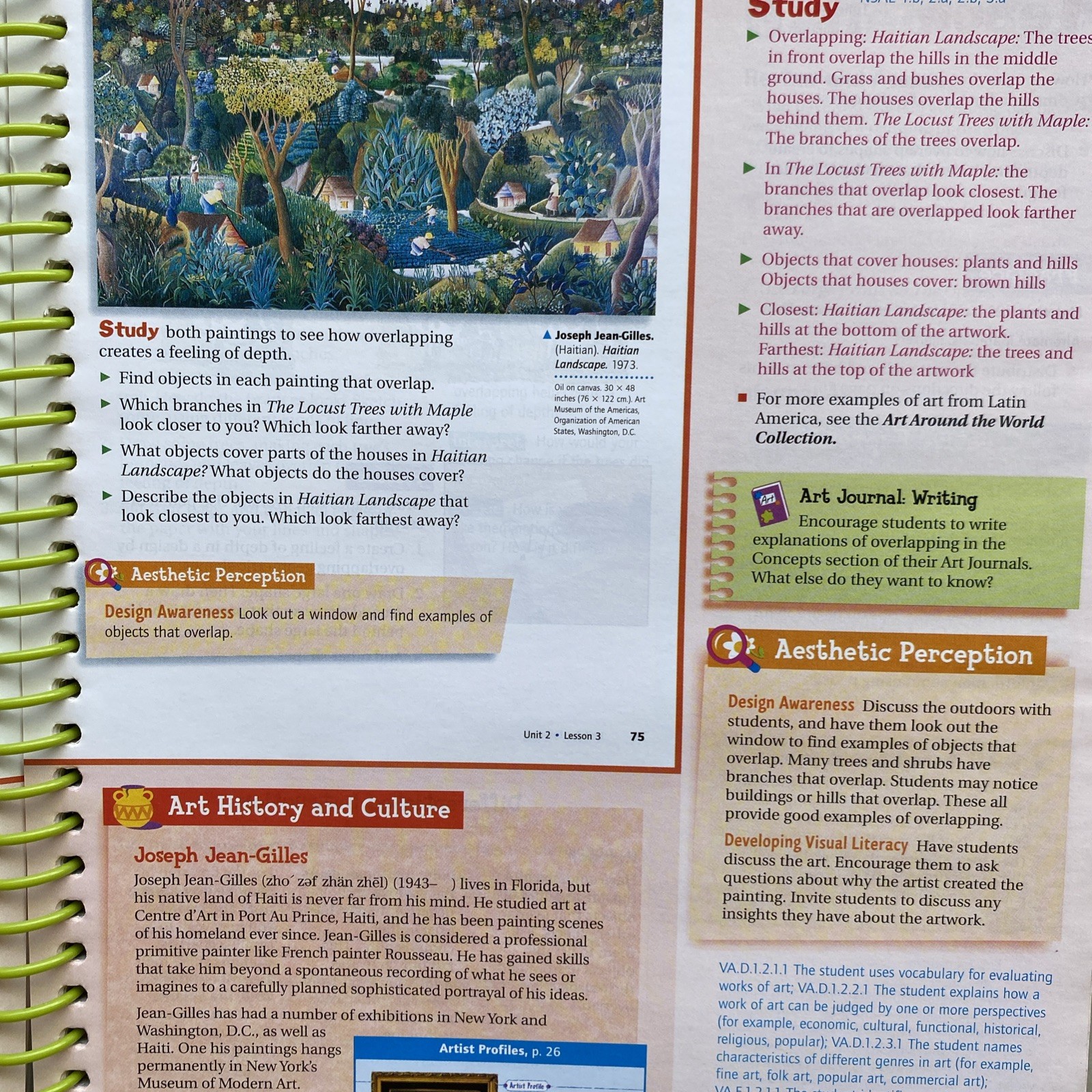 SRA Art Connections Teacher Edition Set Levels 1 2 3 & 5 Florida McGraw-Hill