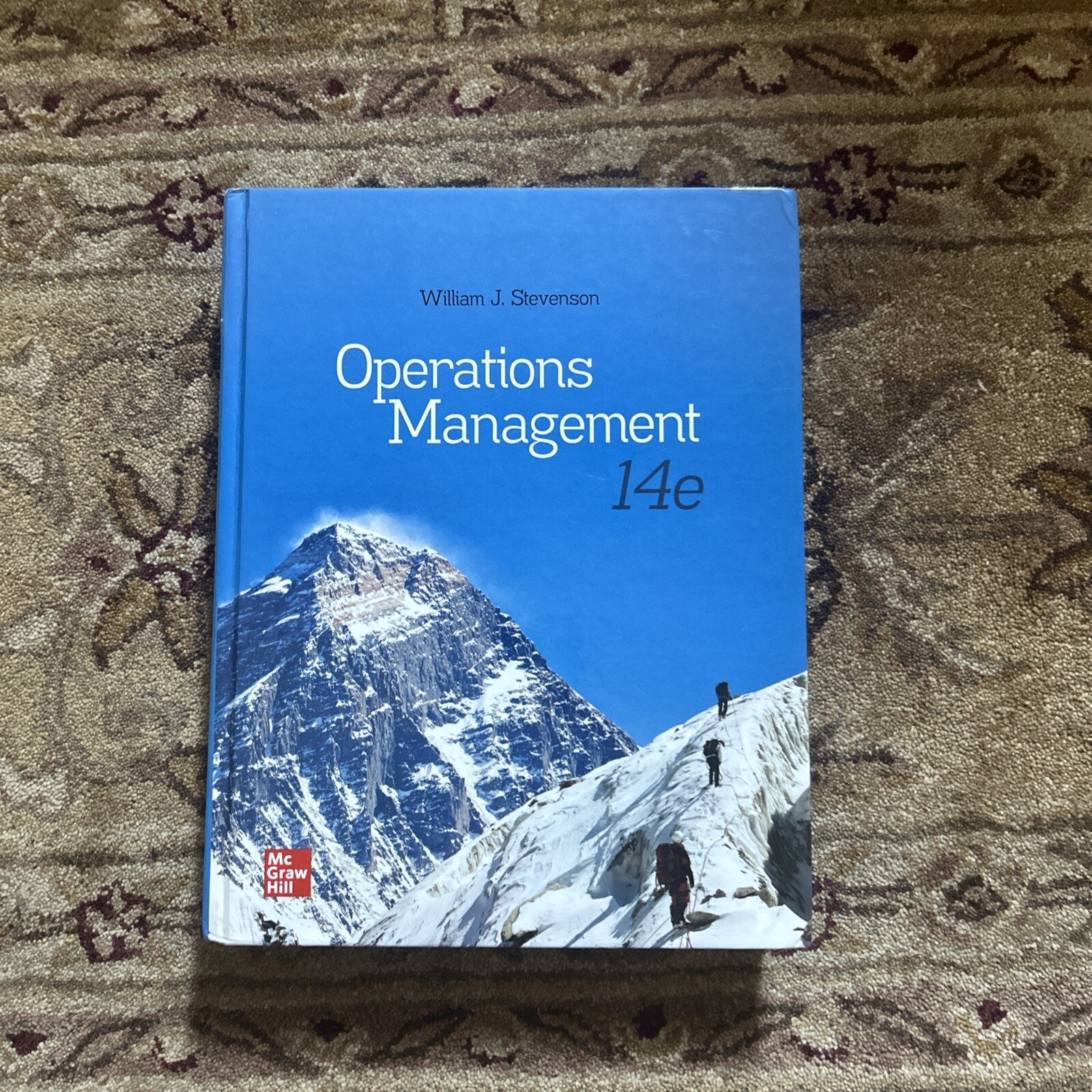 Operations Management Hardcover William J. Stevenson