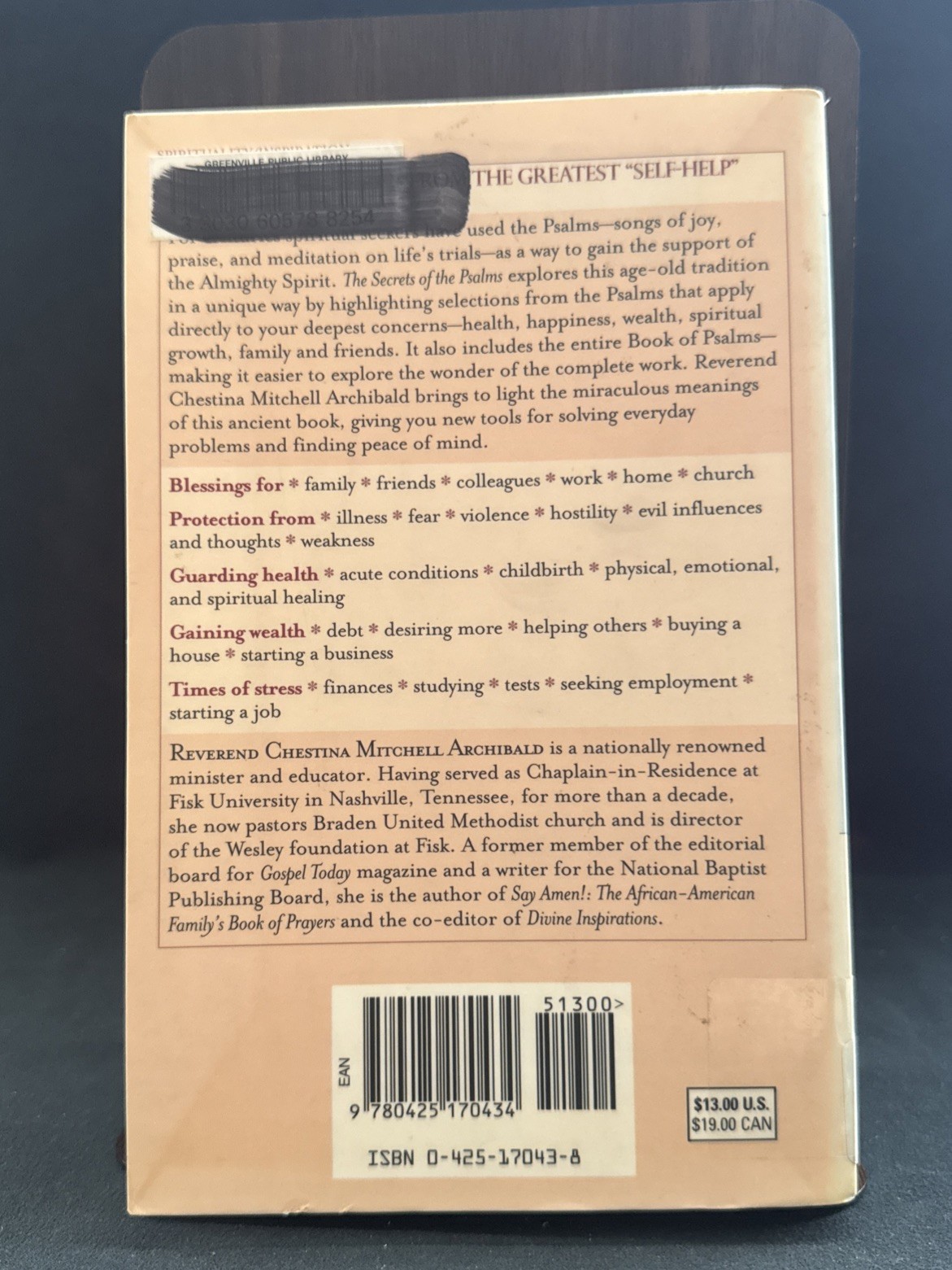 Secrets of the Psalms : Miraculous Meanings in the Bibles Most Inspiring Book by