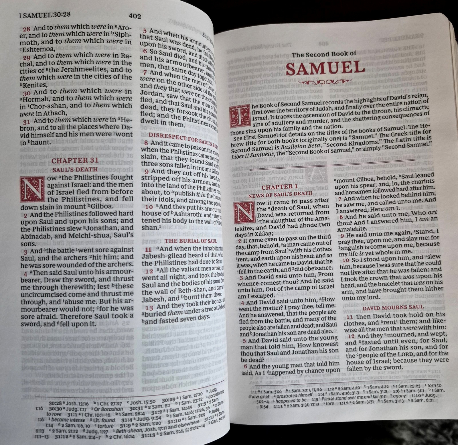 Sovereign Collection KJV Bible (Personal Size, Leathersoft Purple) NEW in Sleeve