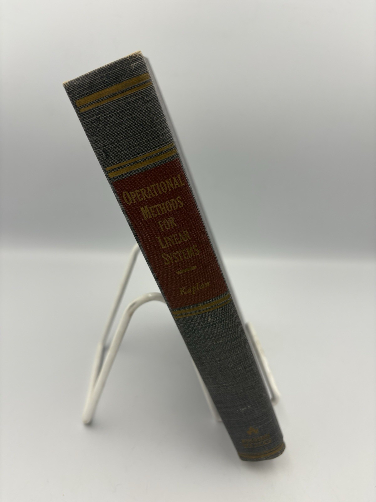 Operational Methods for Linear Systems By Wilfred Kaplan (1962) 1st Ed. HC