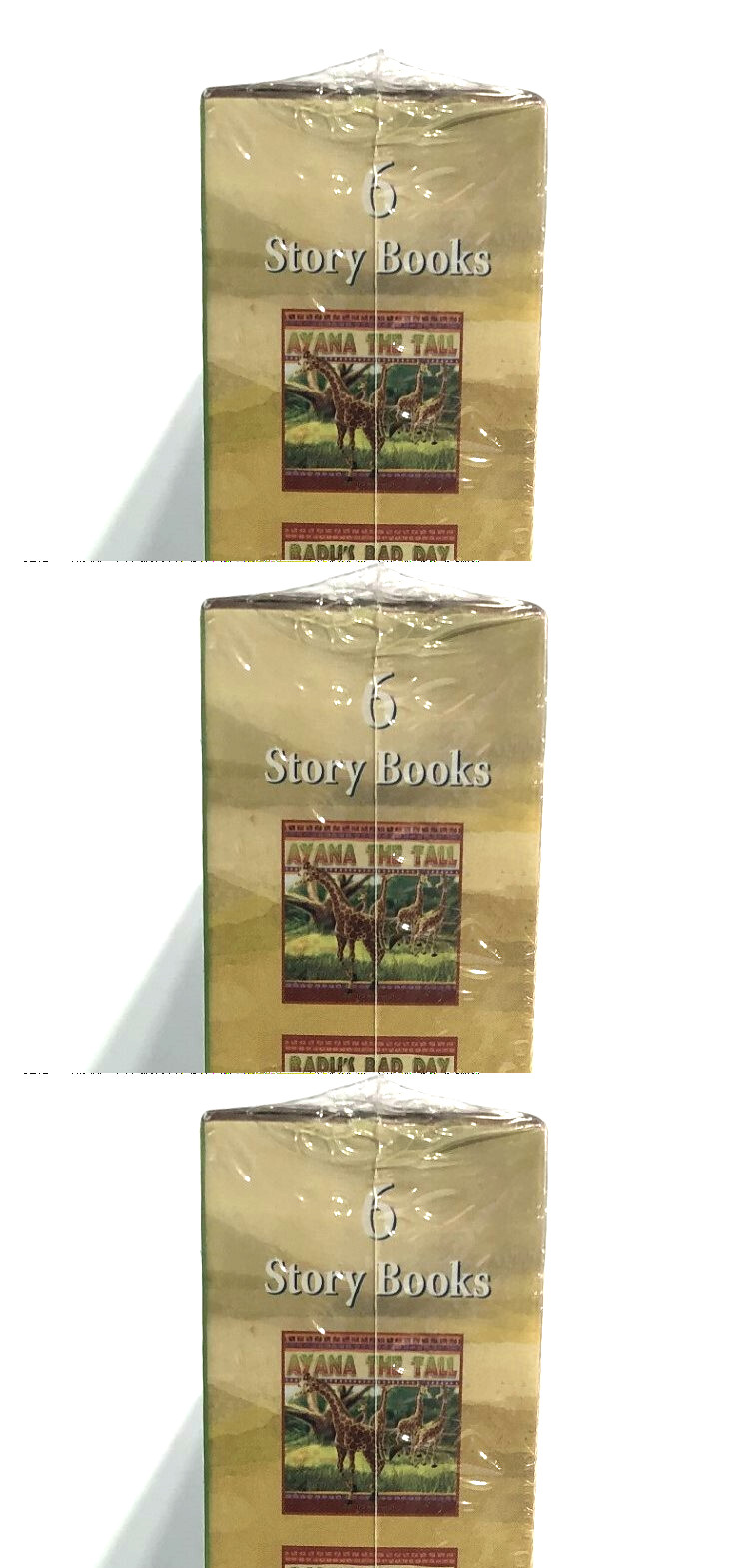 6 STORY BOOKS & Read-Along DVD & CD Sealed-Tales from the Serengeti Free Ship