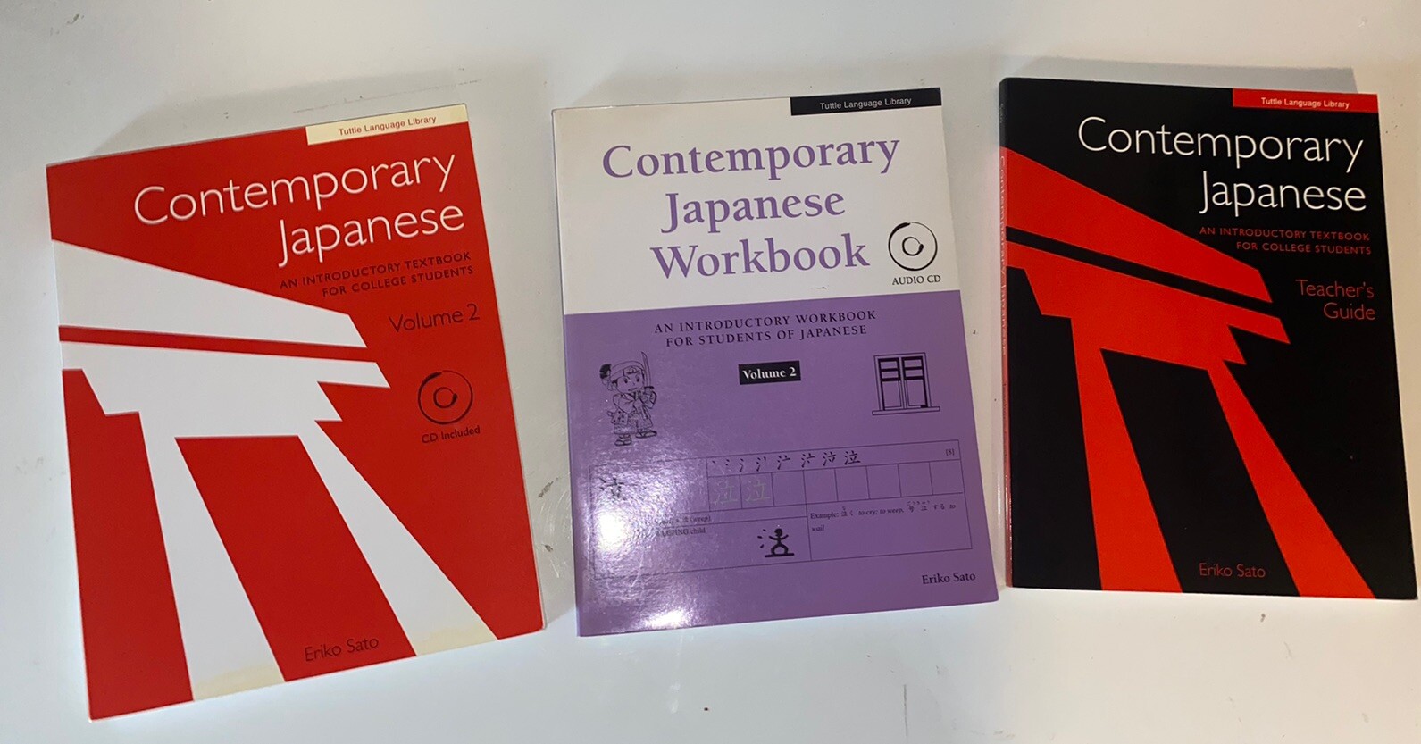 Contemporary Japanese Textbook – Workbook Teacher’s Guide CD-Rom – For Students