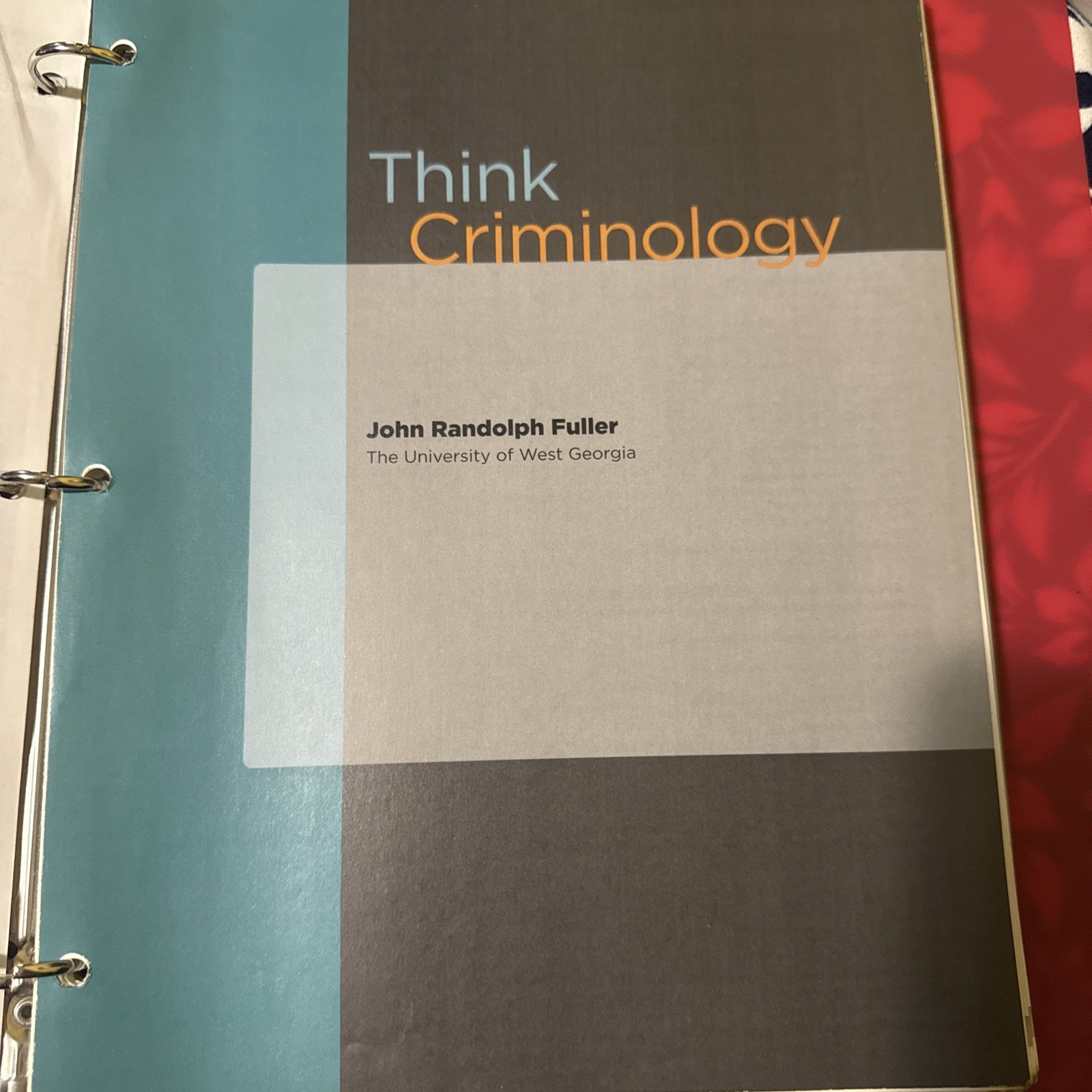 Looseleaf for Think Criminology by John Fuller (2011, Ringbound)